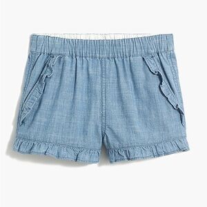 (J Crew Factory) short with ruffle hem- Girls 10